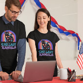 Kamala: Het speelse eerbetoon van een kattenliefhe T-shirt