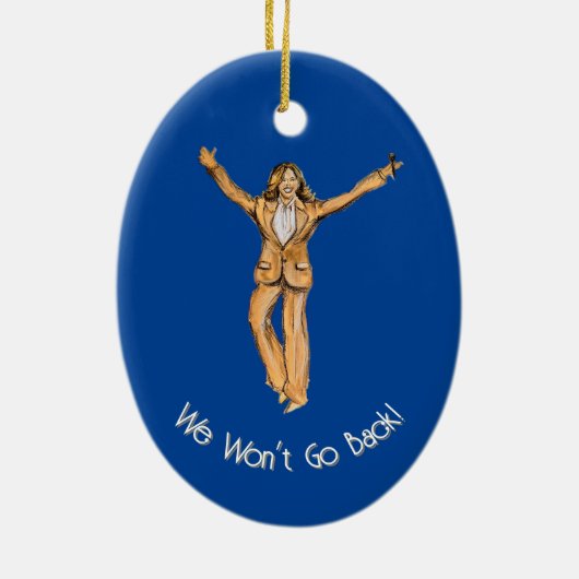 Kamala Holiday Ornament (Achterkant)
