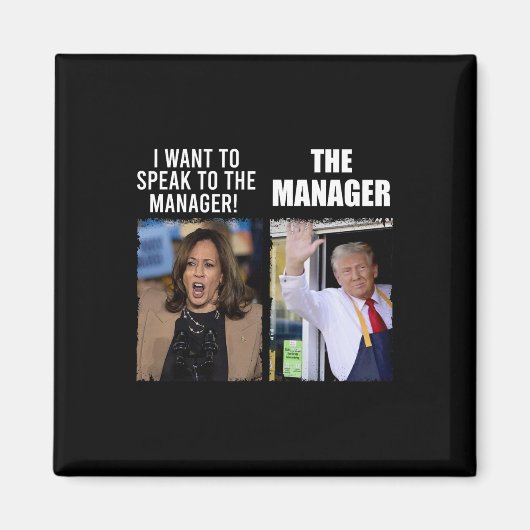 Kamala, ik wil de manager spreken magneet (Voorkant)