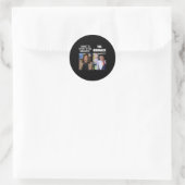 Kamala, ik wil de manager spreken ronde sticker (Tas)