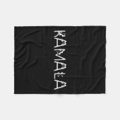 Kamala in Cat Font Kamala Harris Wheimer 2024 Walt Fleece Deken (Voorkant (Horizontaal))