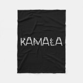 Kamala in Cat Font Kamala Harris Wheimer 2024 Walt Fleece Deken (Voorkant)