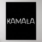 Kamala in Cat Font Kamala Harris Wheimer 2024 Walt Poster (Voorkant)