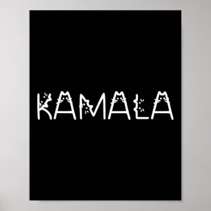 Kamala in Cat Font Kamala Harris Wheimer 2024 Walt Poster