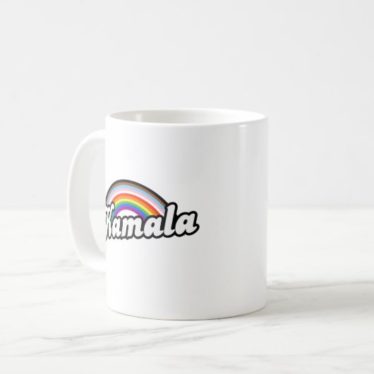 Kamala Inclusive Pride Koffiemok (Voorkant links)
