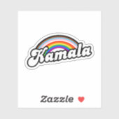 Kamala Inclusive Pride Sticker (Vel)
