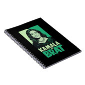 Kamala is Brattig Grappig Sarcastisch Notitieboek (Rechterzijde)