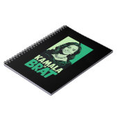 Kamala is Brattig Grappig Sarcastisch Notitieboek (Linkerzijde)