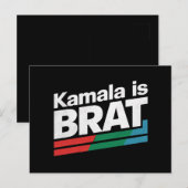 Kamala Is Brutaal Briefkaart (Voorkant / Achterkant)