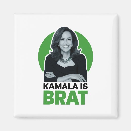 Kamala is Brutaal Grappig Sarcastisch  Magneet (Voorkant)