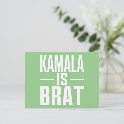 Kamala Is Een Kreng Briefkaart (Staand voorkant)