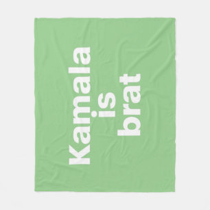 Kamala Is Een Kreng Fleece Deken