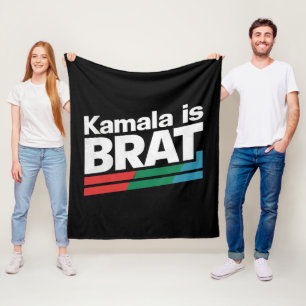 Kamala Is Een Kreng Fleece Deken