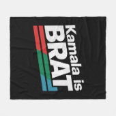 Kamala Is Een Kreng Fleece Deken (Voorkant (Horizontaal))