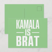 Kamala Is Een Lastpost Briefkaart (Voorkant / Achterkant)