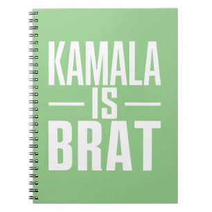 Kamala is een verwend kind notitieboek