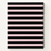 Kamala is mijn zus roze en zwart notitieboek (Achterkant)