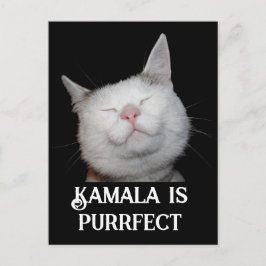Kamala is Purfect Briefkaart