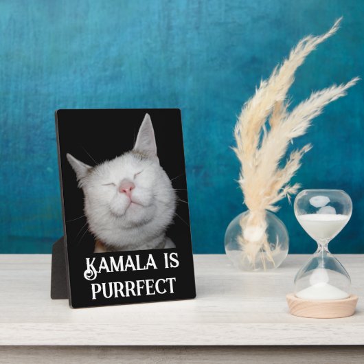 Kamala is Purfect Fotoplaat (Zijkant)