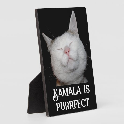 Kamala is Purfect Fotoplaat (Zijkant)