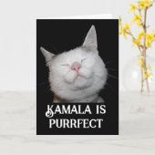 Kamala is Purfect Kaart (Gele Bloem)