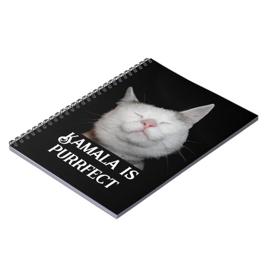 Kamala is Purfect Notitieboek (Linkerzijde)