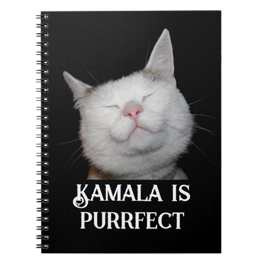 Kamala is Purfect Notitieboek (Voorkant)