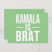 Kamala is slim briefkaart (Voorkant / Achterkant)