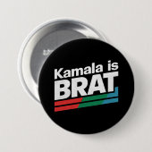 Kamala is slim ronde button 7,6 cm (Voorkant /achterkant)