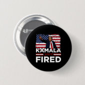 Kamala Je bent grappig ontslagen Ronde Button 5,7 Cm (Voorkant /achterkant)
