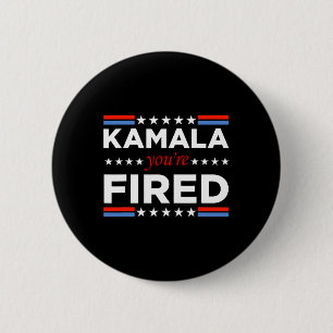 Kamala Je bent grappig ontslagen Ronde Button 5,7 Cm