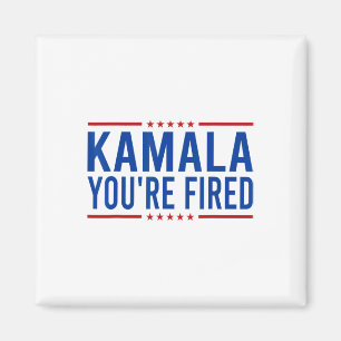 Kamala Je bent ontslagen 2024 Funny Donald Trump G Magneet