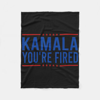 Kamala Je Bent Ontslagen 2024 Grappig Donald Trump Fleece Deken