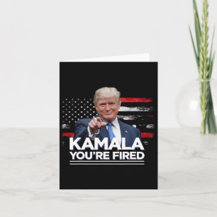 Kamala Je bent ontslagen Grappig President Trump L Kaart
