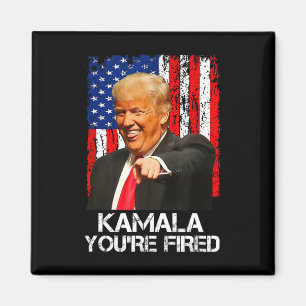 Kamala Je bent ontslagen Grappig President Trump L Magneet