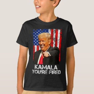 Kamala Je bent ontslagen Grappig President Trump L T-shirt