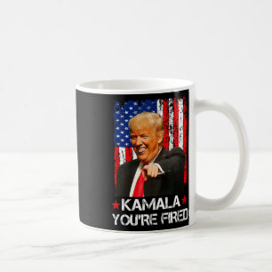 Kamala Je bent ontslagen President Trump 2024 Lach Koffiemok