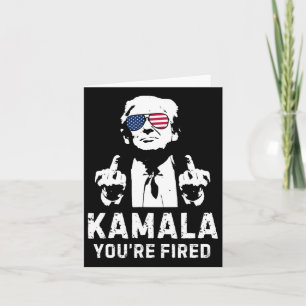 Kamala Je bent ontslagen! Trump 2024 Kaart