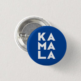 kamala Ka ma la 3 lettergrepen moderne typografie  Ronde Button 3,2 Cm
