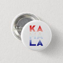 kamala Ka ma la 3 lettergrepen rood wit en blauw