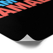 Kamala Kamala Harris 47 47e President Poster (Hoek)