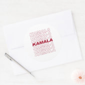 KAMALA KAMALA KAMALA RONDE STICKER (Envelop)