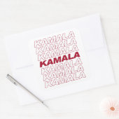 KAMALA KAMALA KAMALA VIERKANTE STICKER (Envelop)