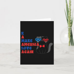 Kamala-kat! Make America Love Again beroemd gemaak Kaart
