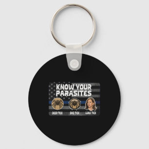 Kamala ken je parasieten herten teek hond teek lun sleutelhanger