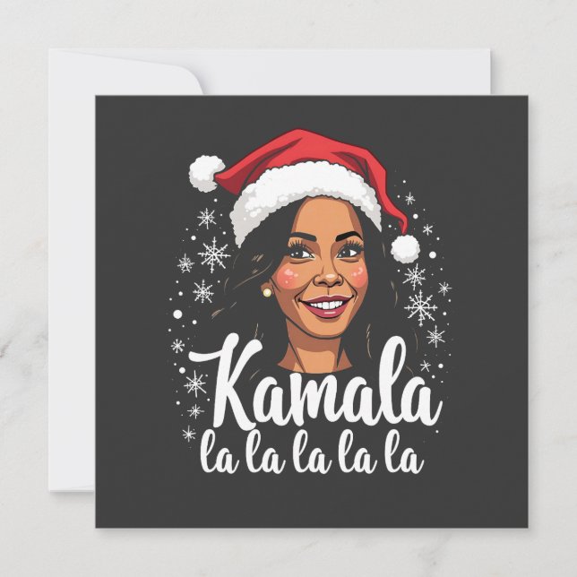 Kamala La La Kamala Harris Kerstman (Voorkant)