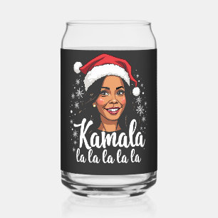 Kamala La La Kamala Harris Kerstman Blikvorm Glas
