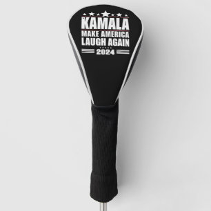 Kamala Maak Amerika Weer Lachen Amerikaanse Vlag 2 Golfheadcover