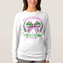 Kamala met lange mouwen voor 2024 Dames T-shirt