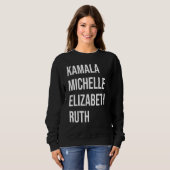 Kamala, Michelle, Elizabeth en Ruth Trui (Voorkant volledig)